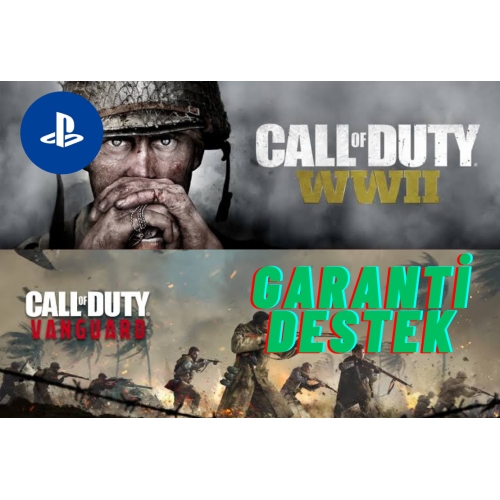  CALL OF DUTY WW2 + CALL OF DUTY VANGUARD PS4-PS5